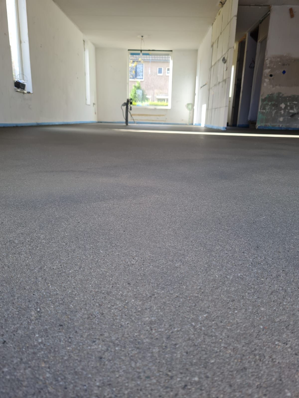 Home 1 Zandcement Afwerkvloer vlakke afwerking